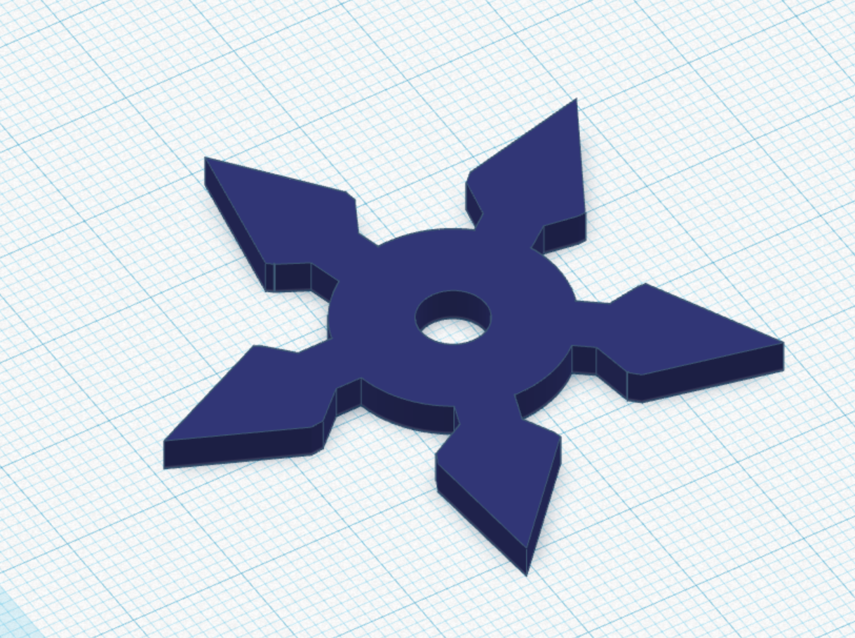 good looking ninja star by Farfadet46 | Download free STL model | Printables.com