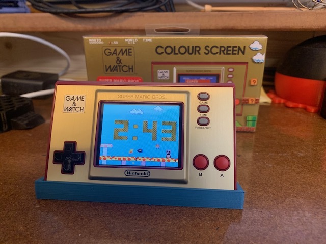 Nintendo Game and Watch Stand (Super Mario Bros)