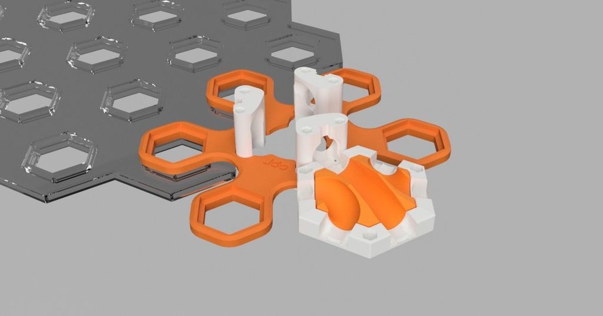 Marble track Motorised Lift Plateau Stabilizer by JDO solutions