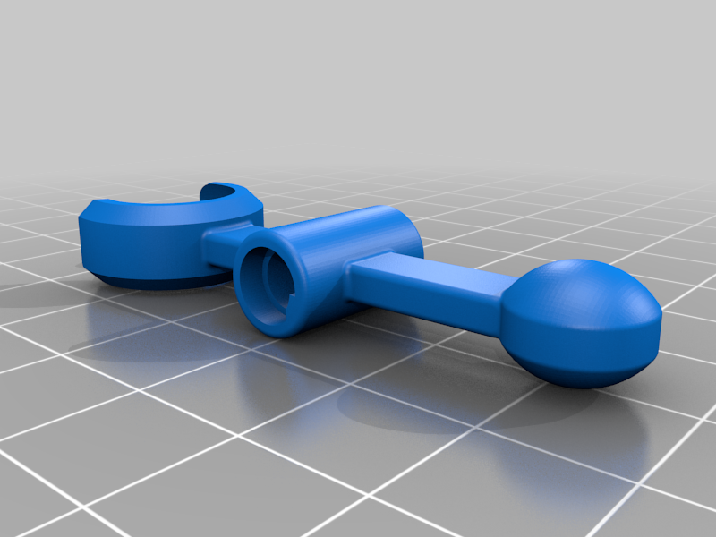 Miniatura 3 do modelo 3D Marble track - hammer (Gravitrax compatible when using my basic tile)