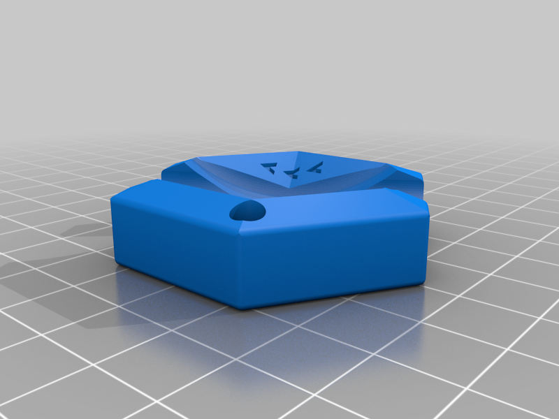 Miniatura 5 do modelo 3D Marble track - hammer (Gravitrax compatible when using my basic tile)