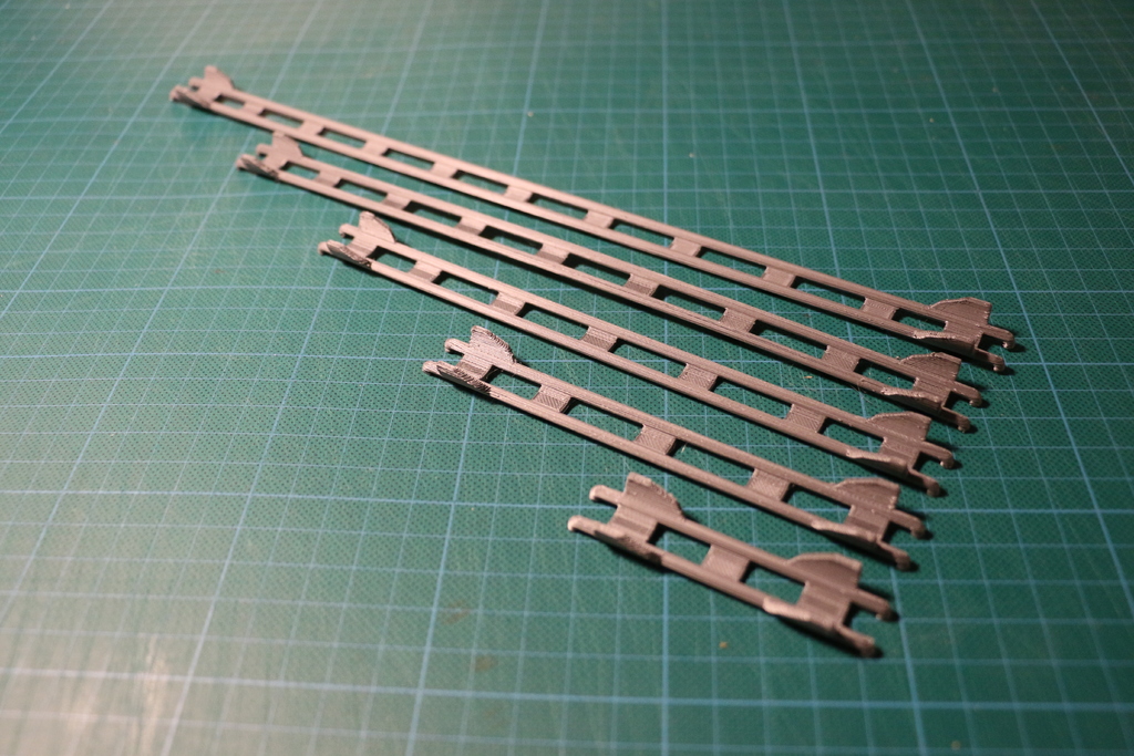 Marble track - rails (Gravitrax compatible)