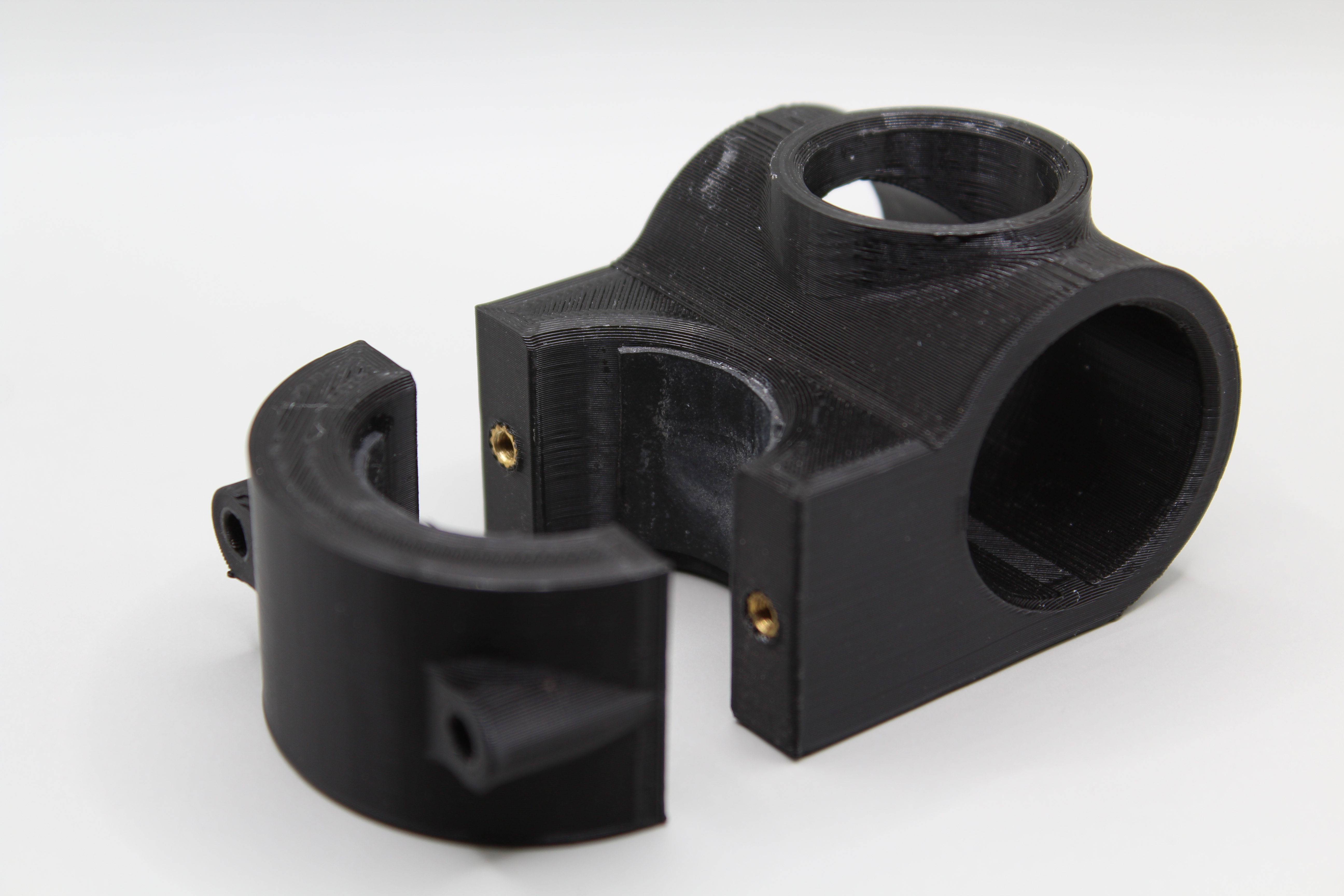 Bike cable lock holder by twothingies | Download free STL model ...