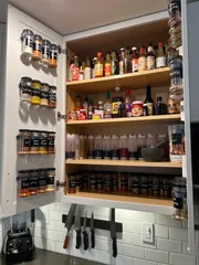 3D Printed FIFO Rolling Can Pantry Organizer by rebeltaz