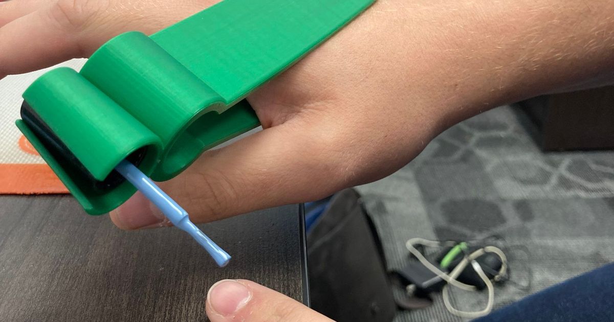 Assistive Nail Polish Applicator by Makers Making Change Download