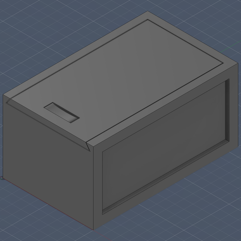 A model lid sliding box by Hadz | Download free STL model | Printables.com