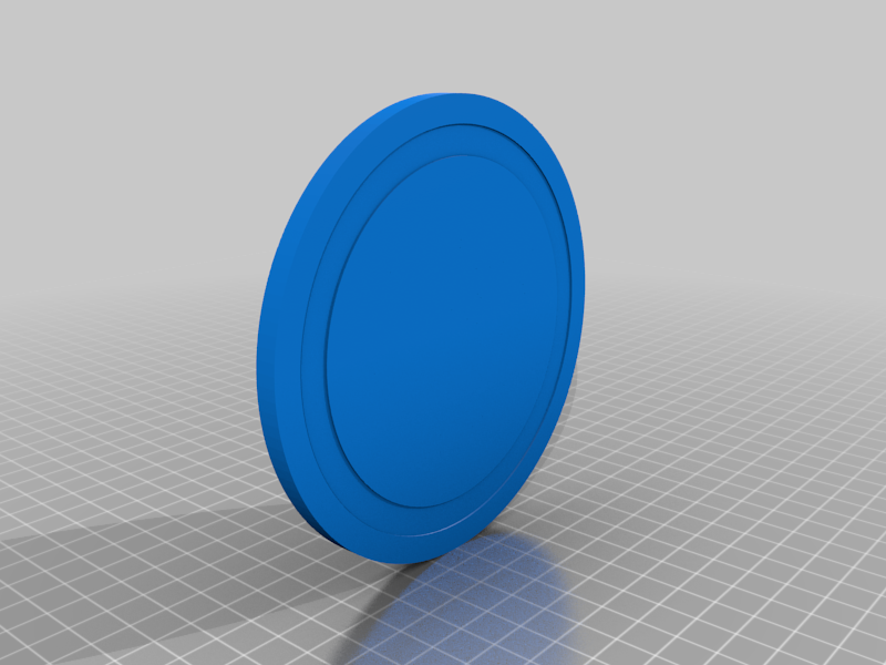Miniatura 2 do modelo 3D Rose Design Drink Coaster