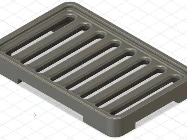 Slotted Soap Dish