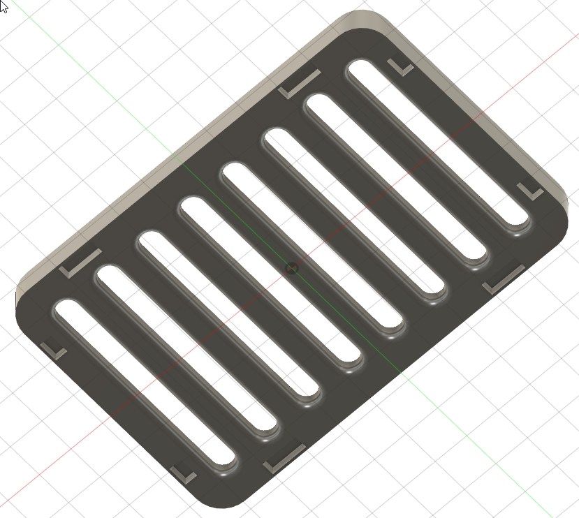 Miniatura 4 do modelo 3D Slotted Soap Dish