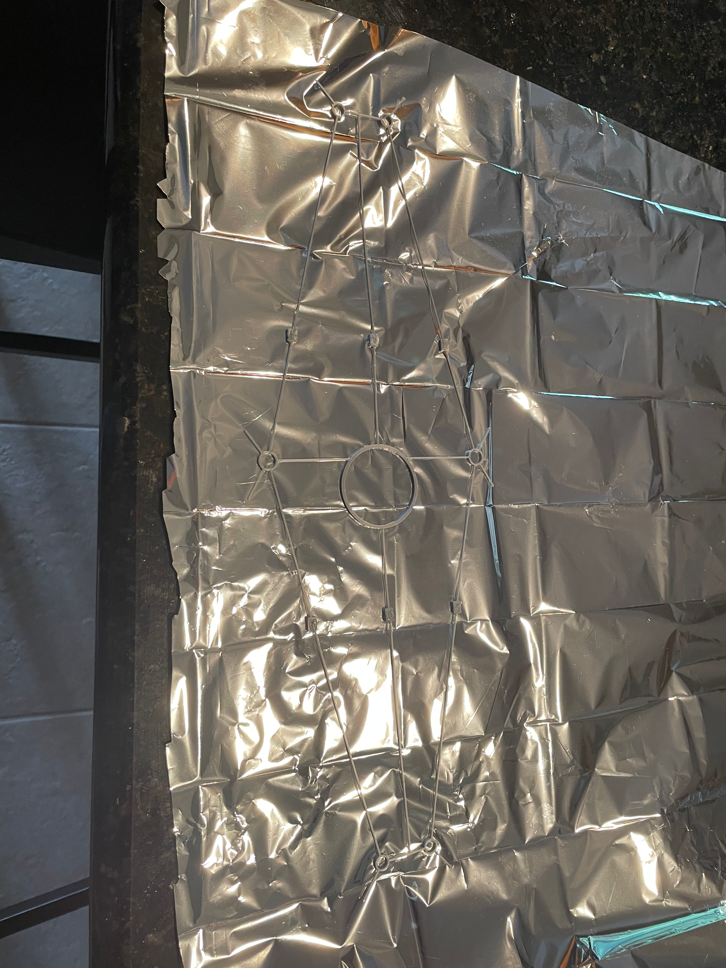 Unfolding James Webb Space Telescope (JWST) Sunshield Template 3D model thumbnail