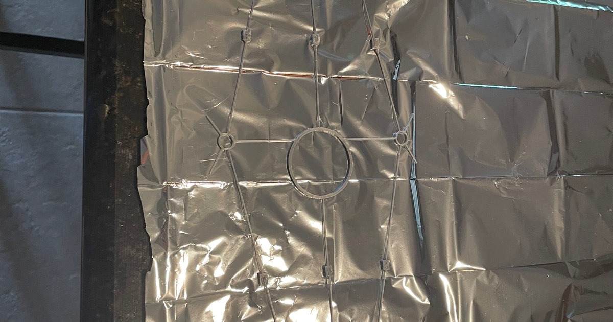 Unfolding James b Space Telescope (JWST) Sunshield Template by