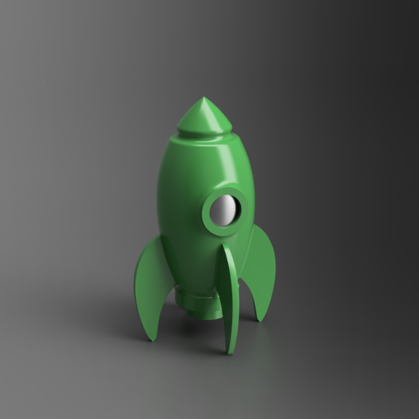 Miniatura 3 do modelo 3D Space rocket