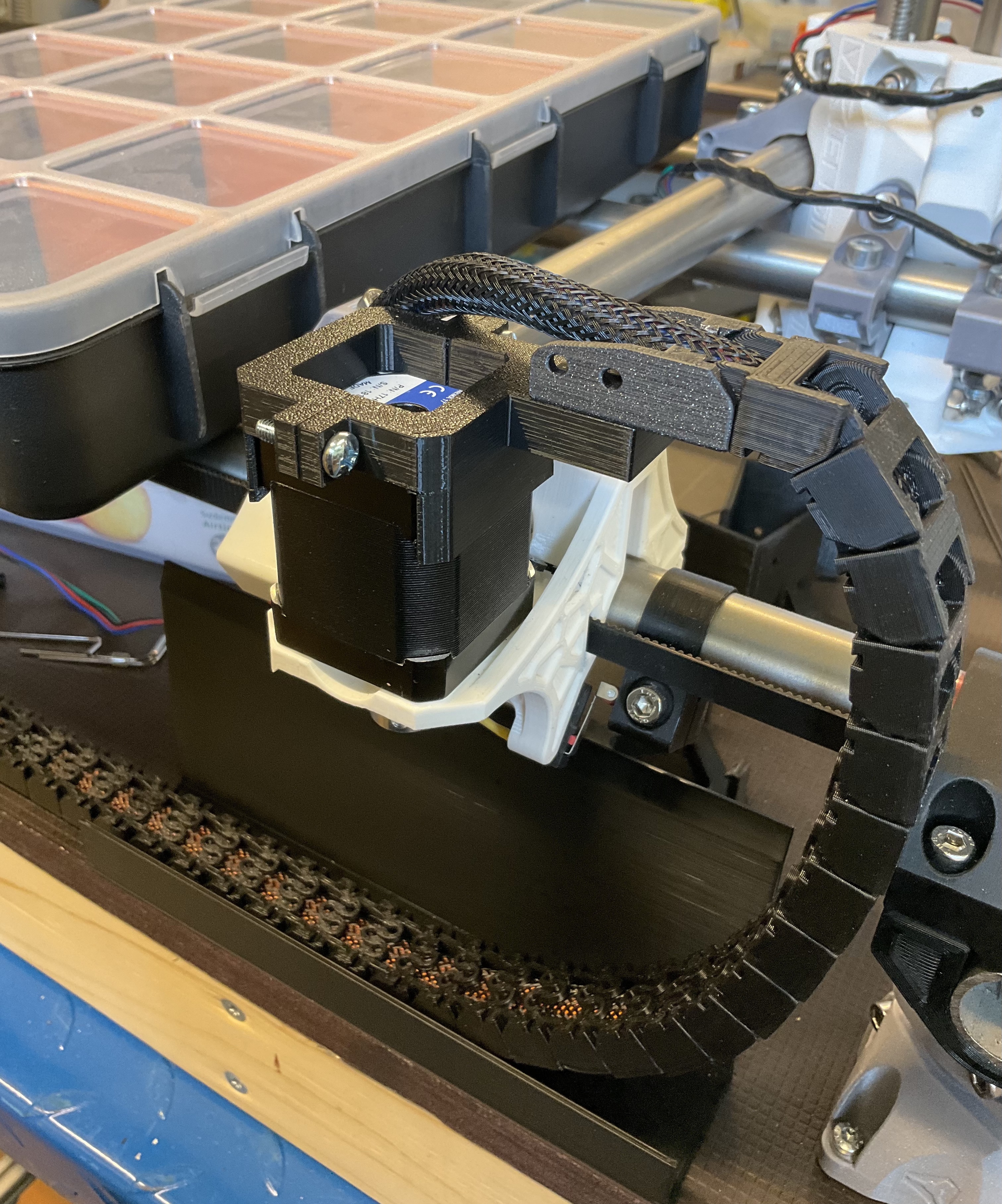 NEMA17 motor - Drag/Cable chain mount