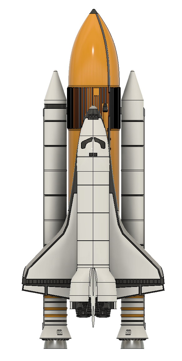 SPACE SHUTTLE by Kmobrain | Download free STL model | Printables.com