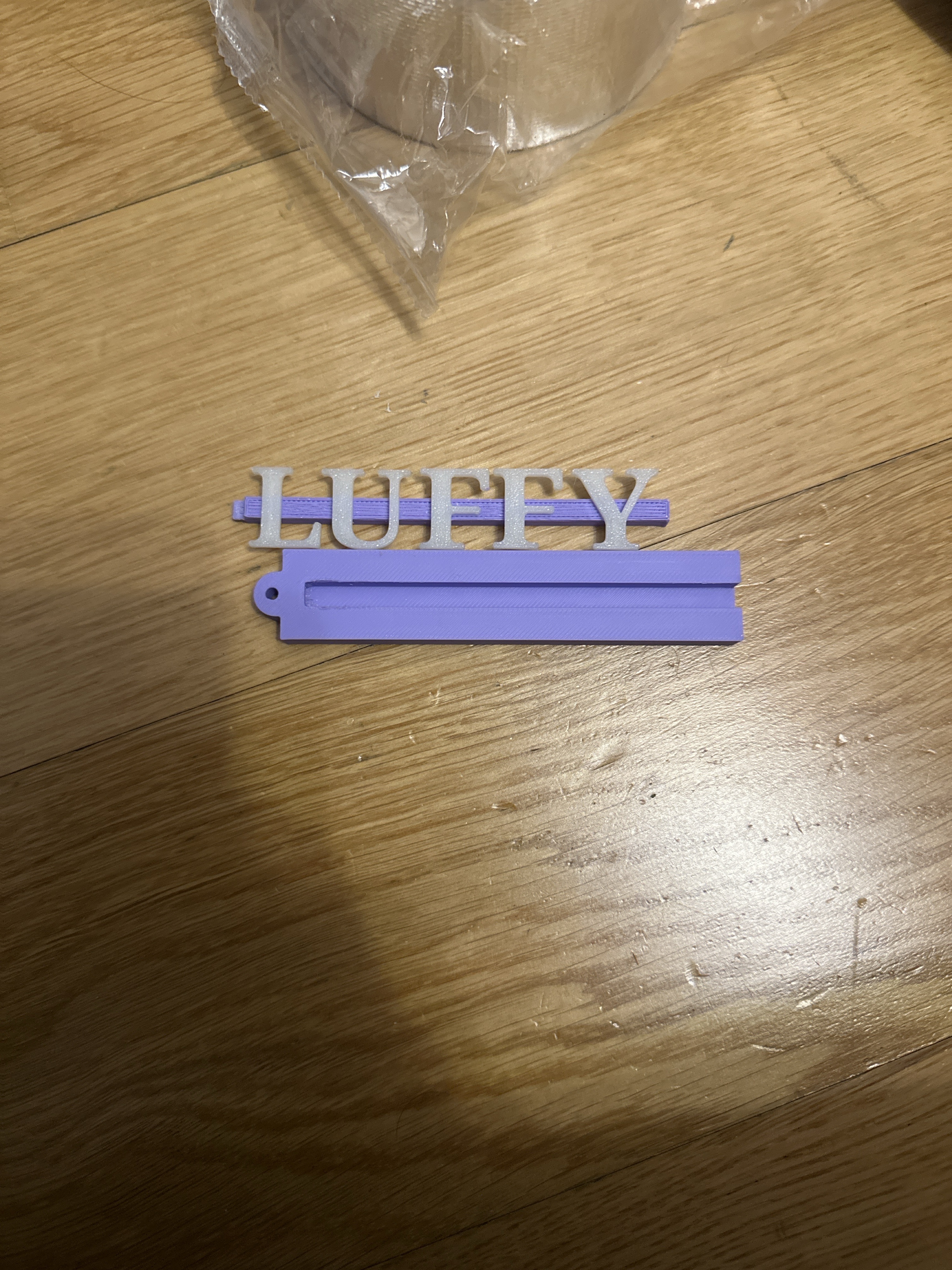 Modular Name Keychain – Fully Customizable Letter System | Easy & Fast Print — miniatura 3