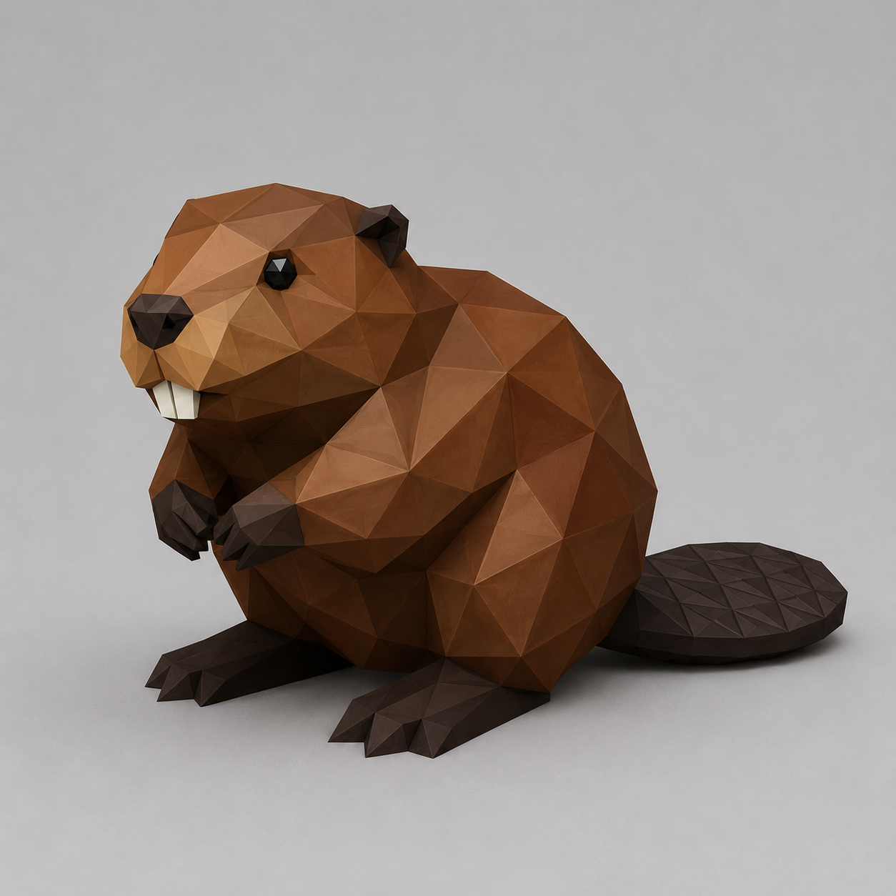 Low Poly Beaver