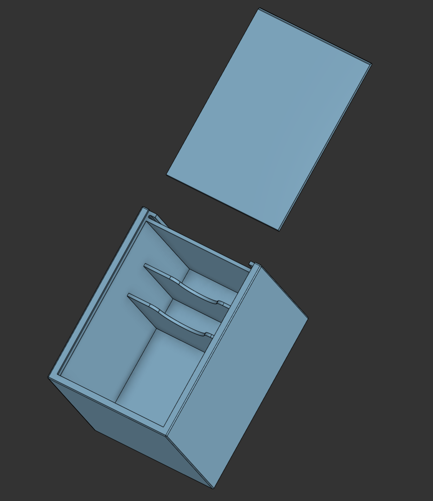 Miniatura 2 do modelo 3D Yu-Gi-Oh! Deck Box