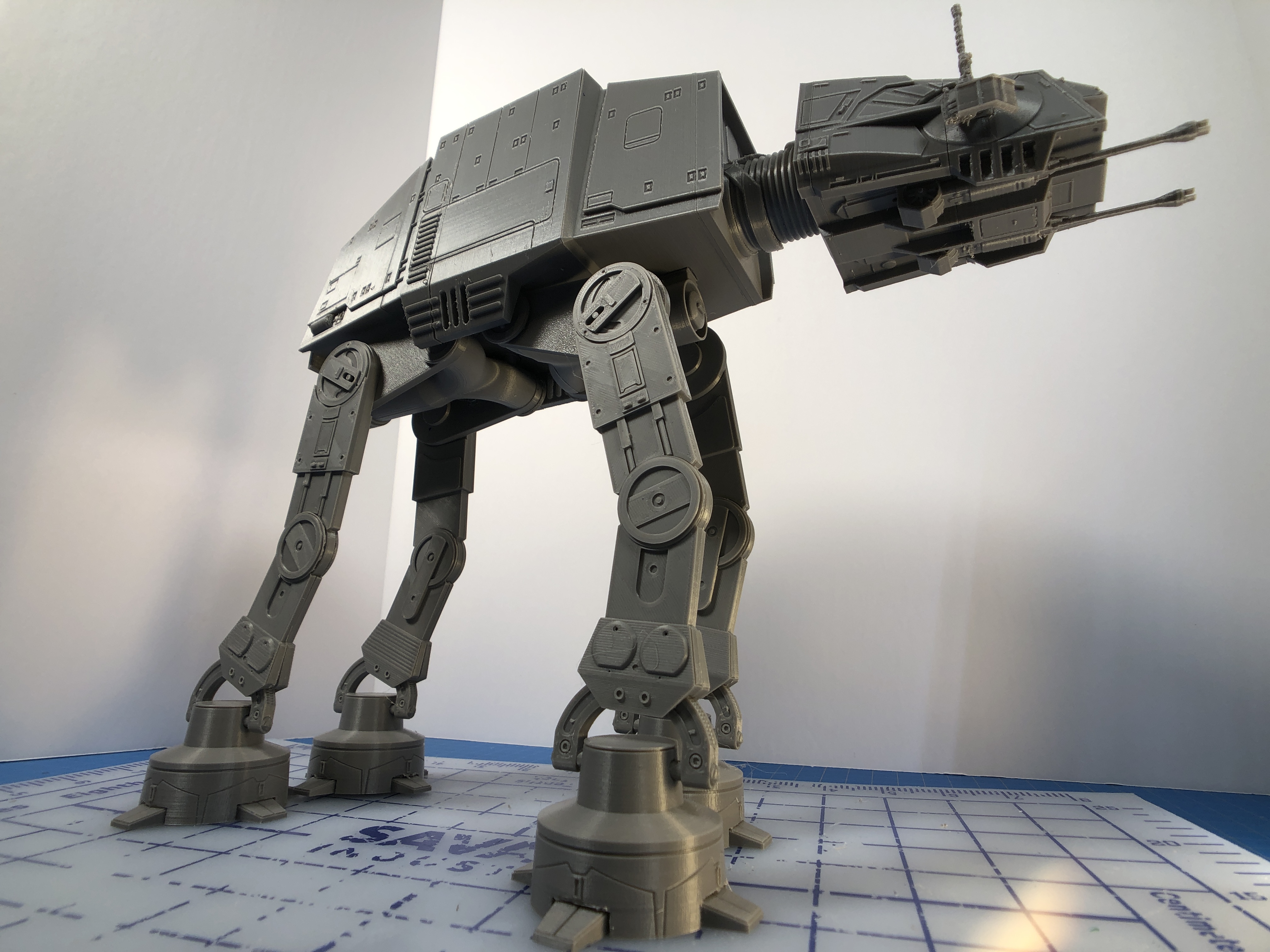 AT-AT Feet: Updated Parts for Kirby Downey's 1:75 Scale AT-AT