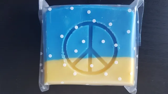 peace soap stamp