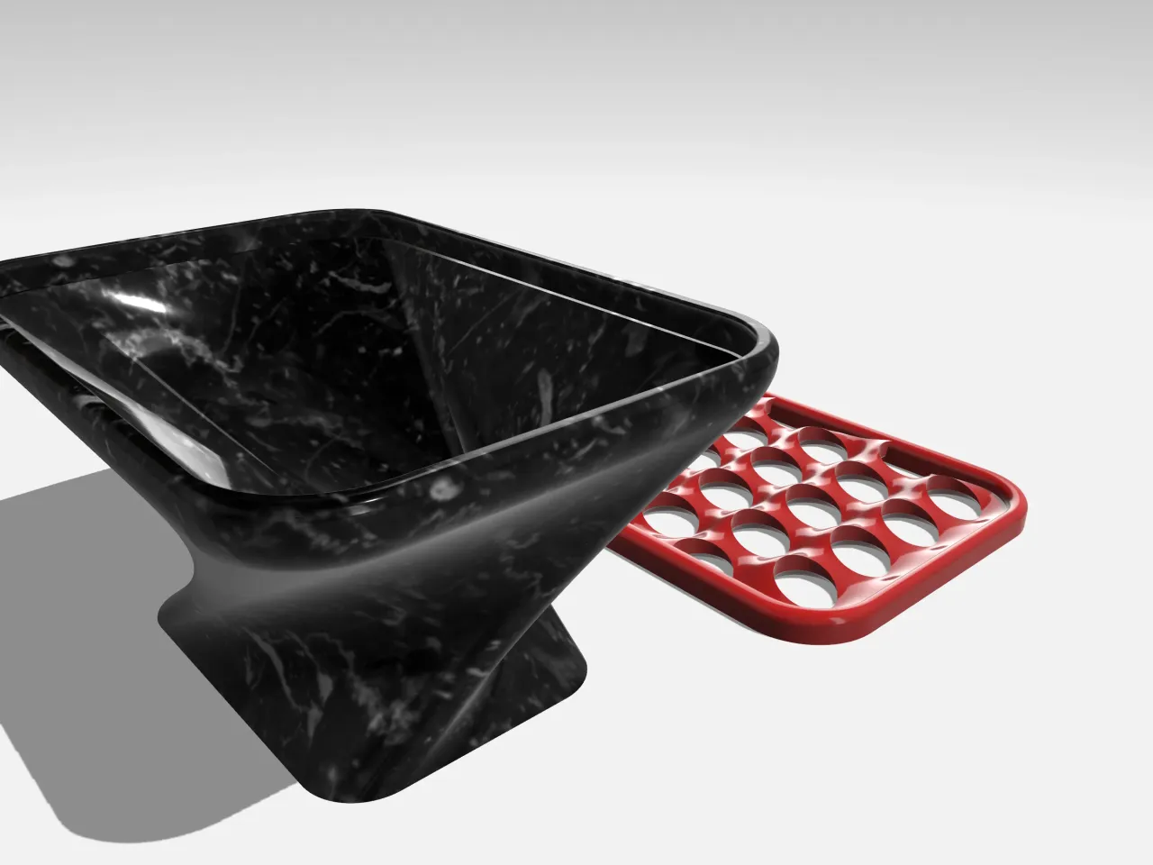 soap rasp dish for dry soap! 2 parts. by J.P. | Download free STL model ...