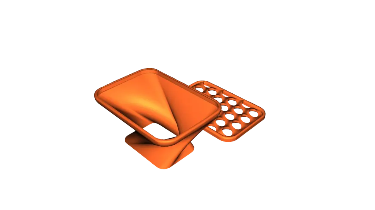 soap rasp dish for dry soap! 2 parts. by J.P. | Download free STL model ...