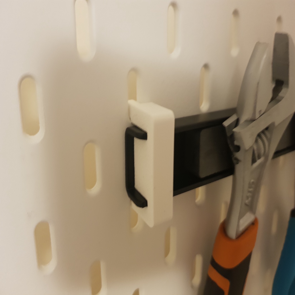 IKEA Skadis Clip for (Lidl) Powerfix Tool Holder Strip by