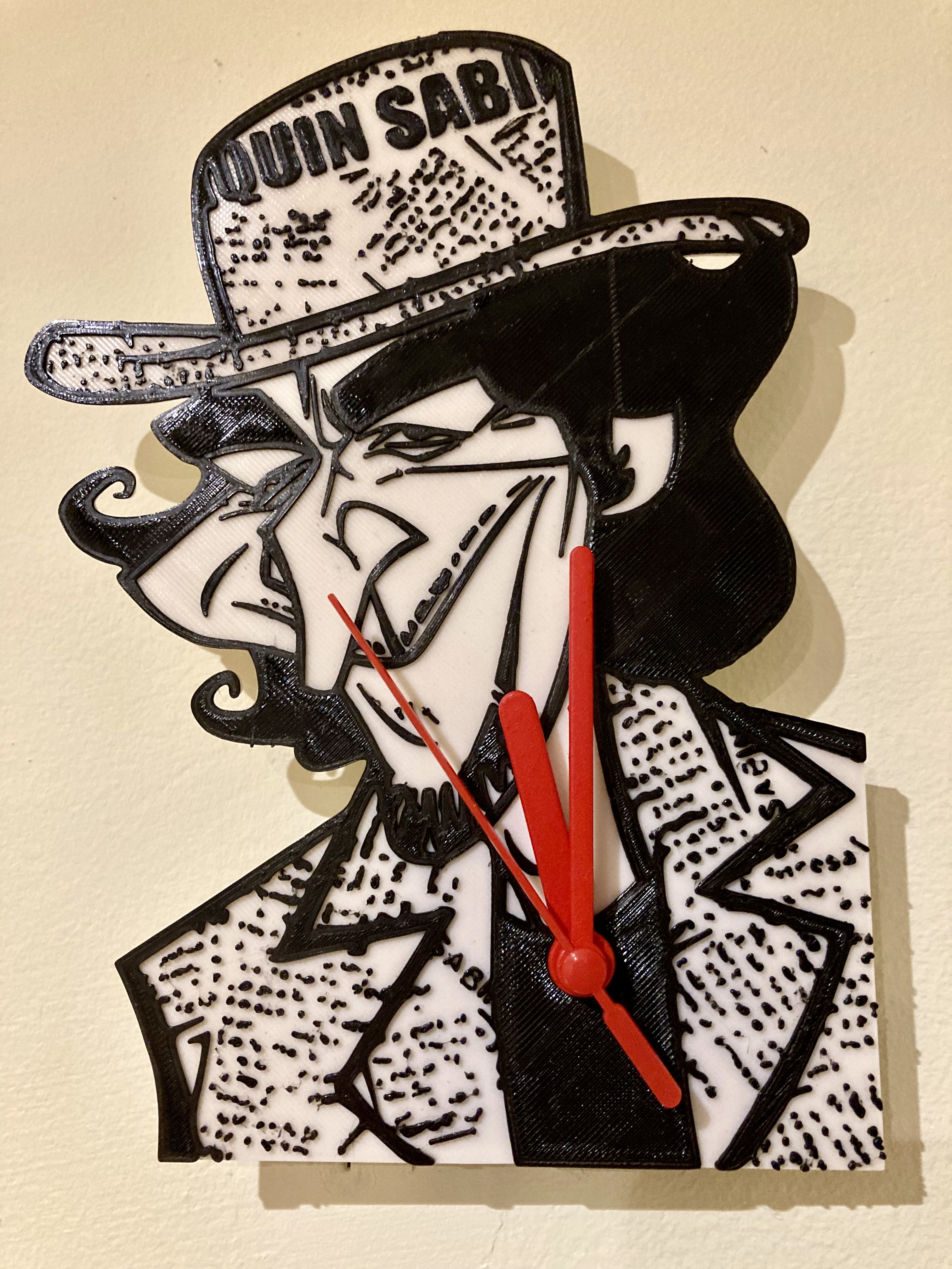 Reloj de pared  Joaquín Sabina.