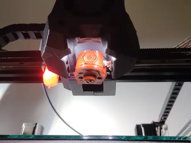 Haldis 3D Red Lizard K1 hotend silicone sock mold
