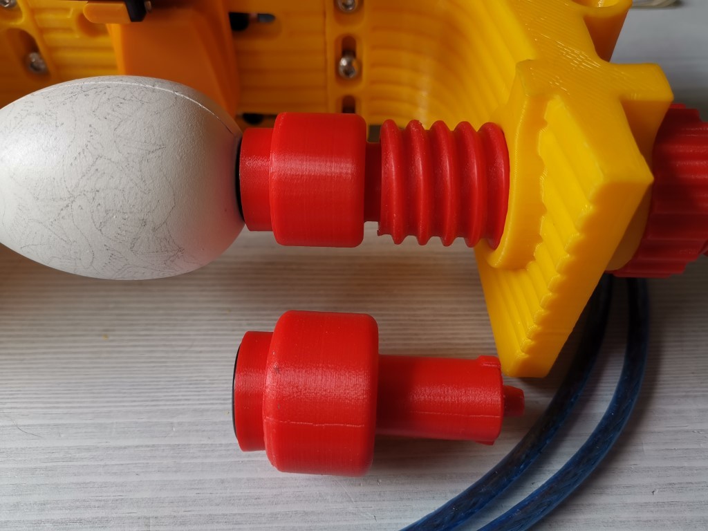 Kleinerer Eierhalter für 626ZZ Lager Eggbot, Eggduino, Spherobot