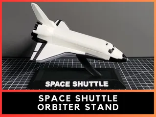 LEGO display stand (mini space shuttle) by CurlyVole, Download free STL  model