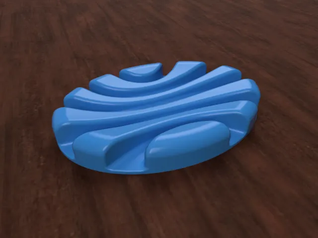 ovalflow the soap dish