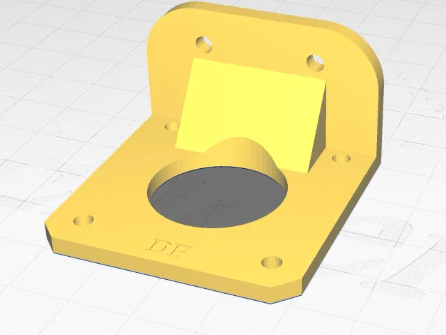 NEMA17 support (Z axis) for the bad CTC a13 printer.