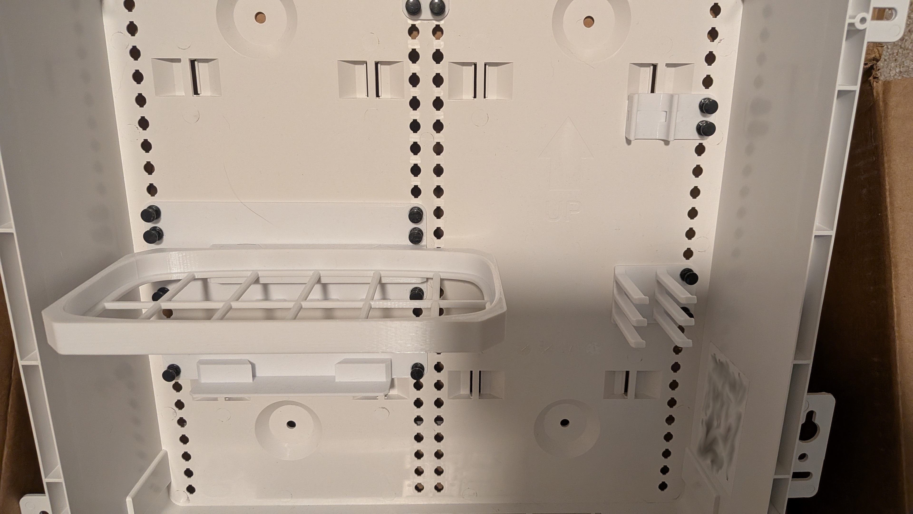 Push-Lock Accessories for Media Enclosures