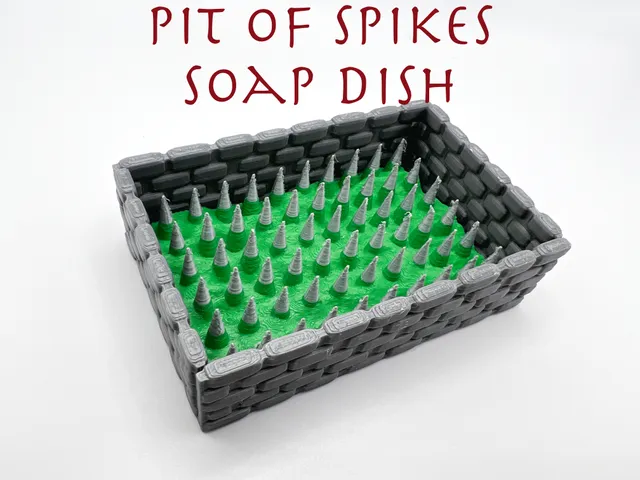 Pit of Spikes Soap Dish