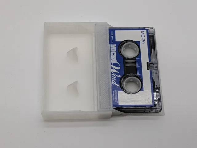 Microcassette case
