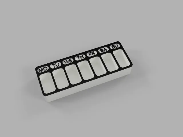 Weekly Medication Storage