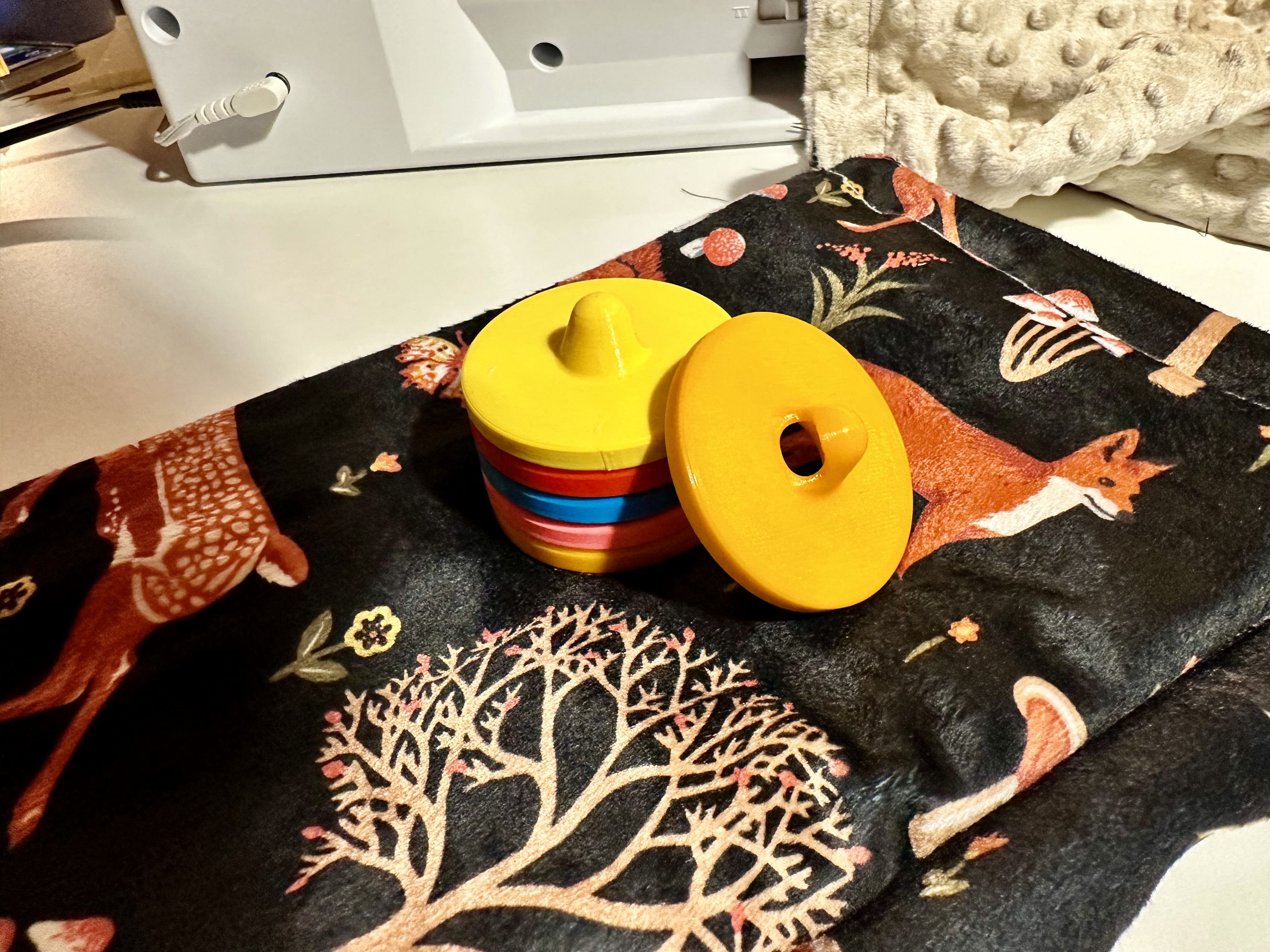 Miniatura 4 do modelo 3D Stackable Pattern Weight