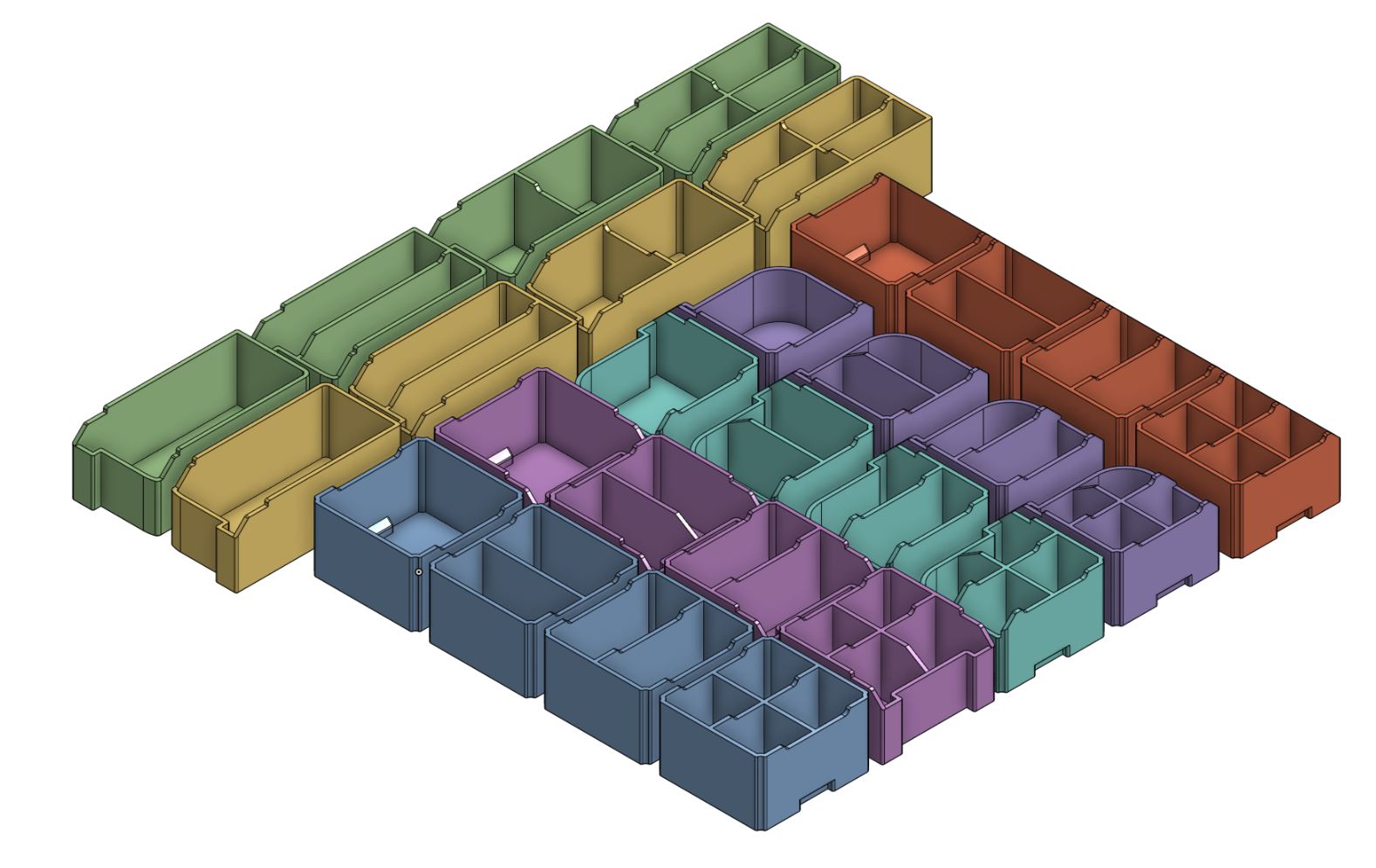 Storage Bins HDX Container by Grez Download free STL model