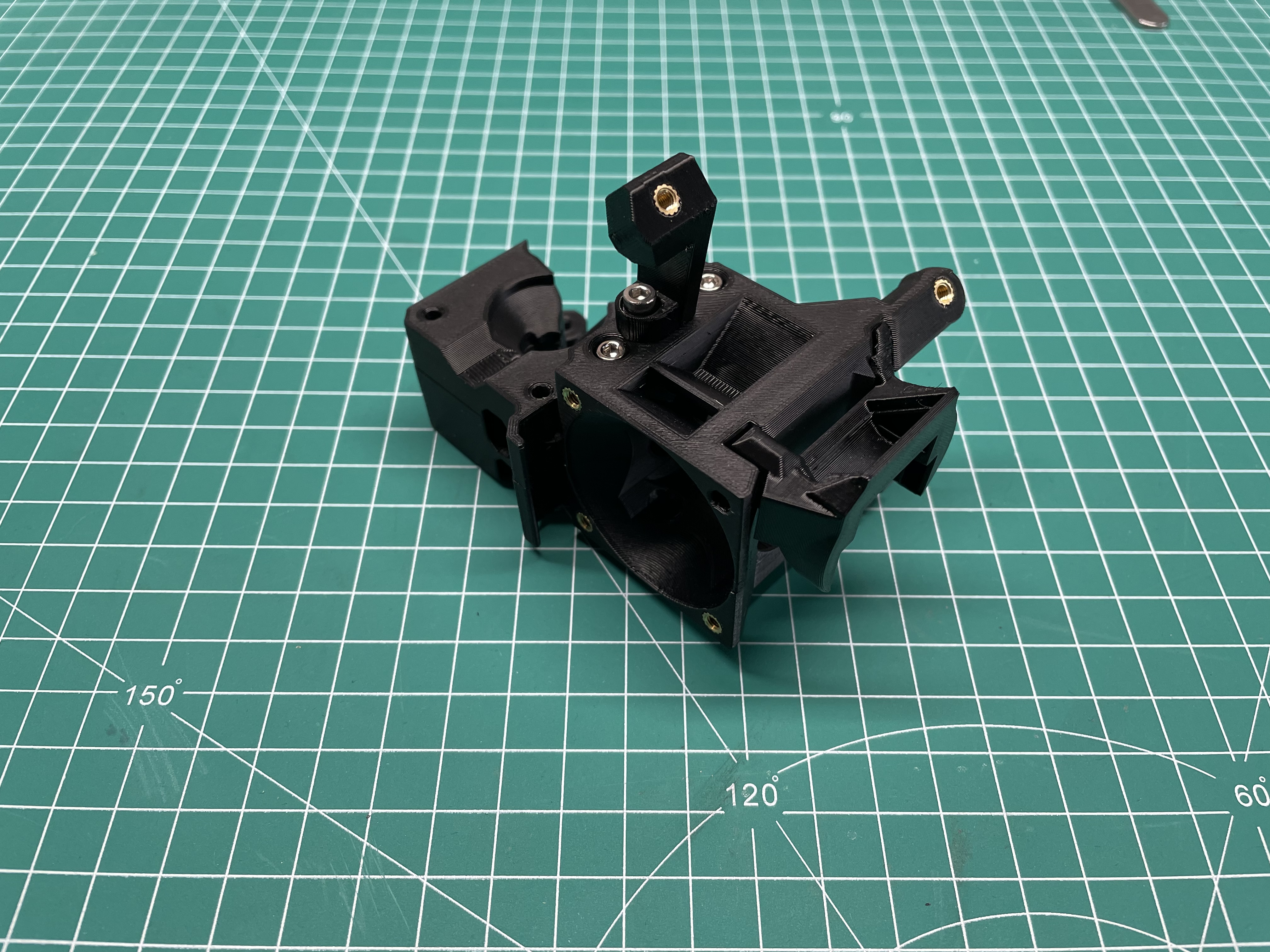 Prusa MK3S+ extruder m3 inserts edition