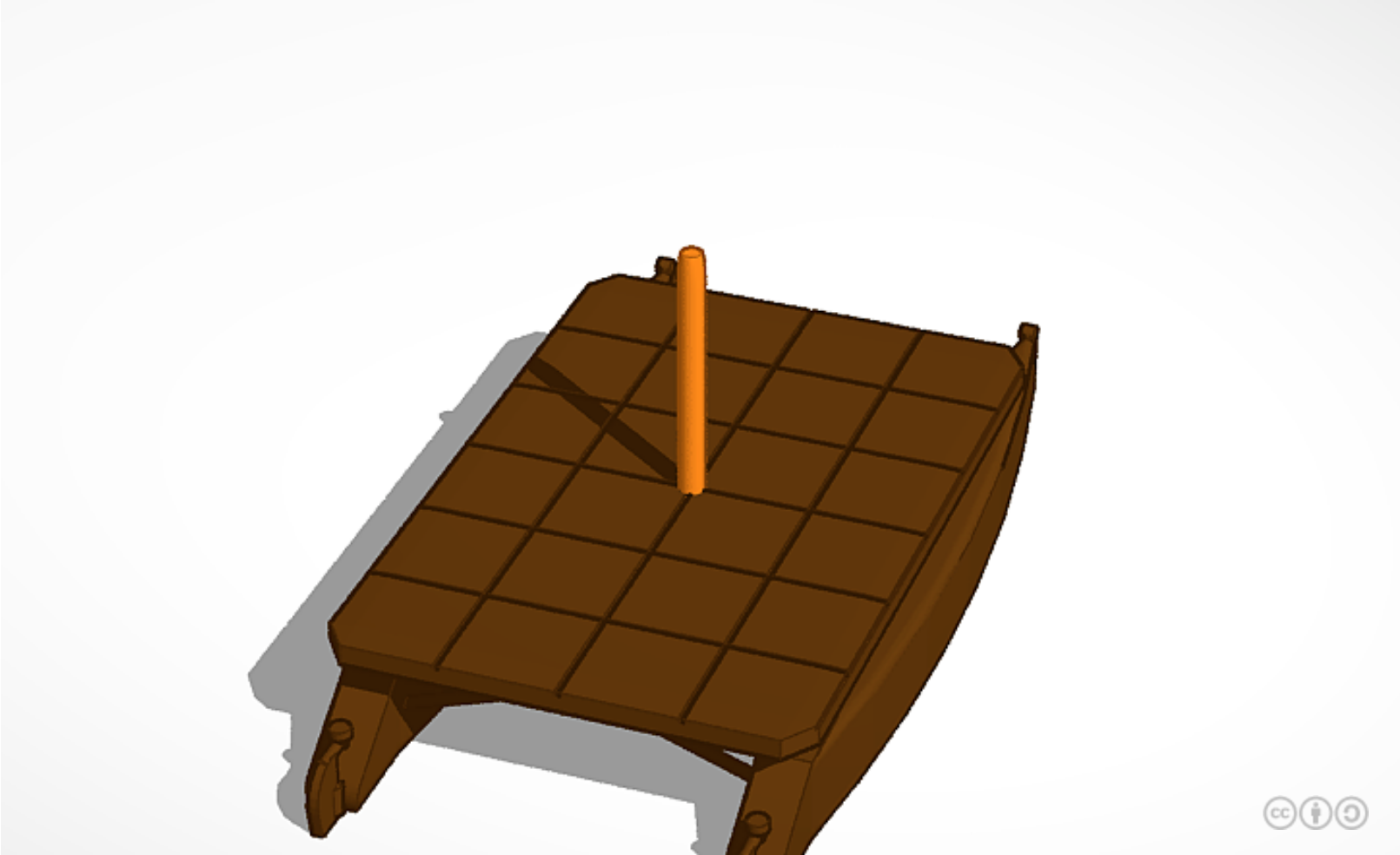 RPG Catamaran Miniature