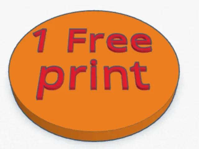 3D print token