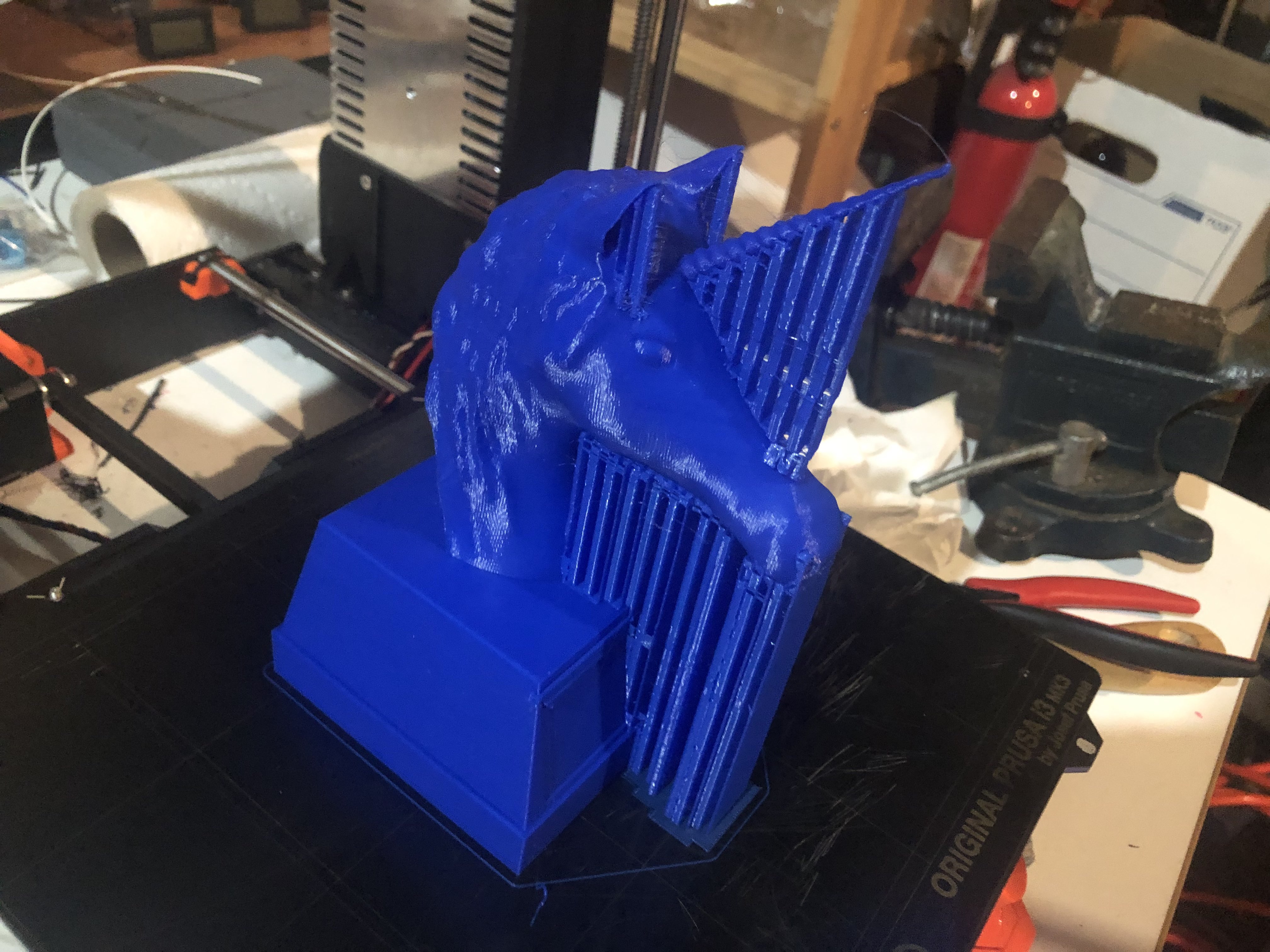 Miniatura 2 do modelo 3D Unicorn Trophy
