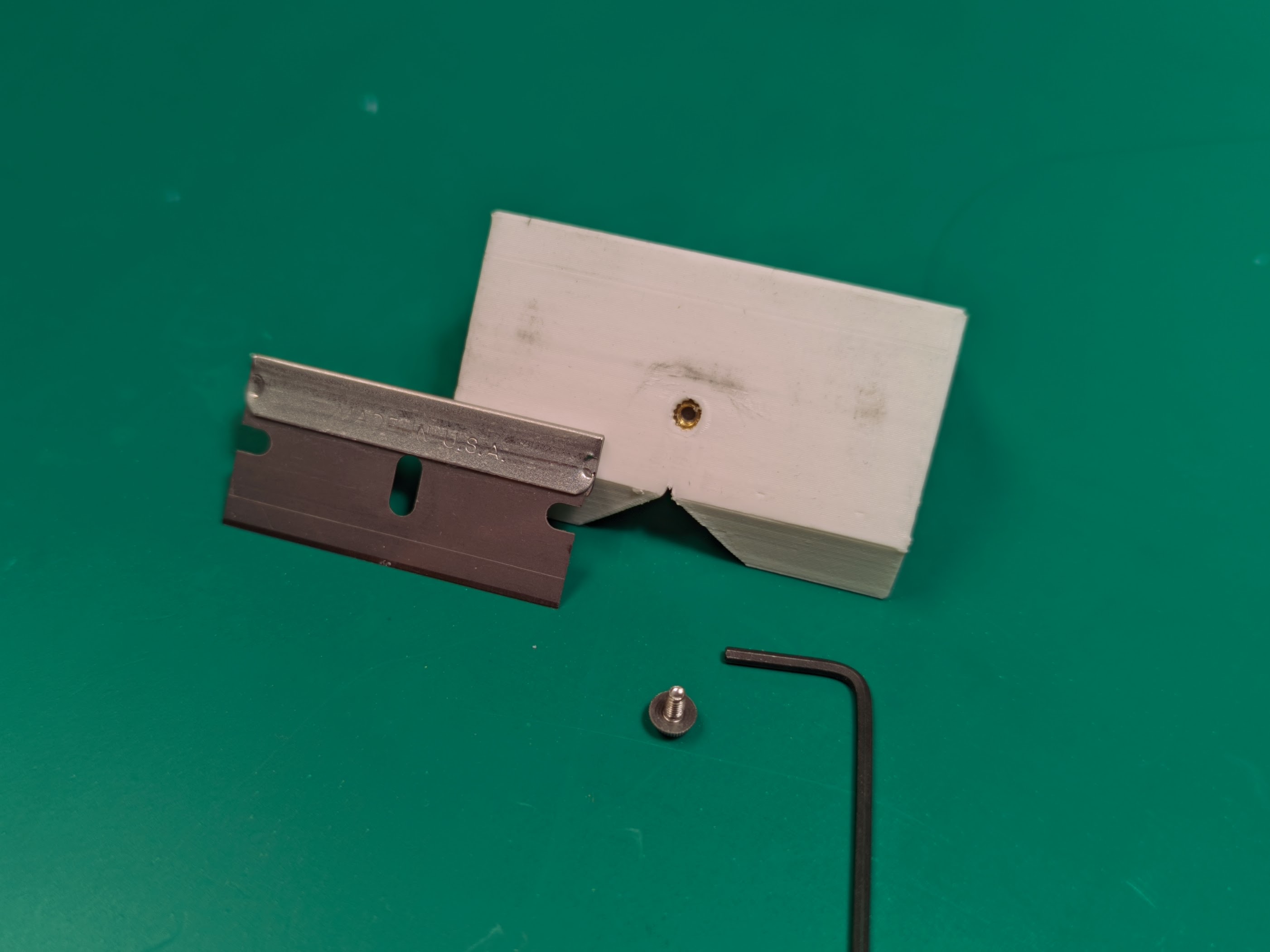 Miniatura 3 do modelo 3D Razor chamfer/deflash/deburr tool