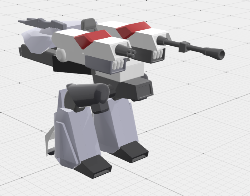 Southern Cross Spartas Hopper mode (low poly)