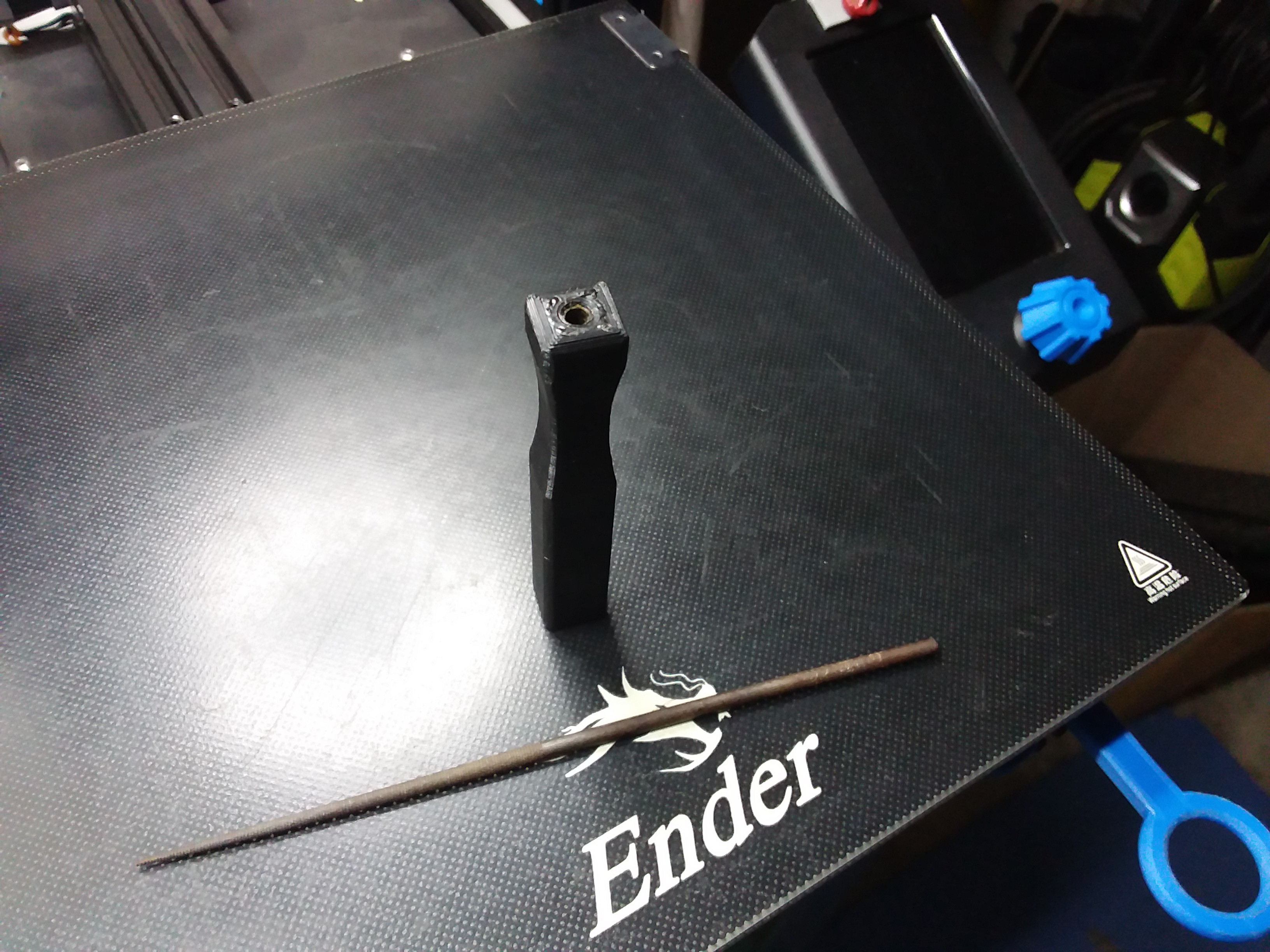 Miniatura 3 do modelo 3D Needle File Handle
