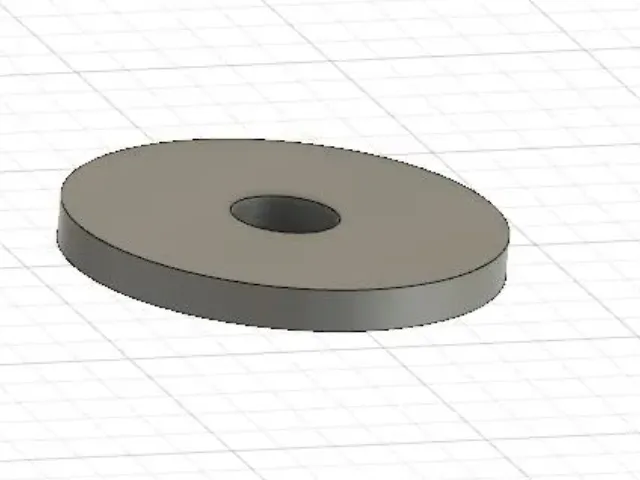 Magnet depth reducer/spacer 4 mm to 3 mm