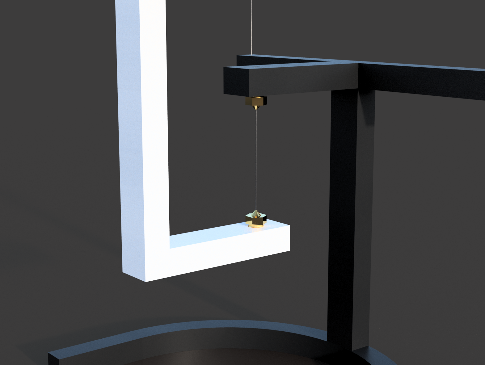 Miniatura 2 do modelo 3D "Hot End" Tensegrity
