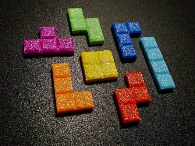 Tetris Fridge Magnet