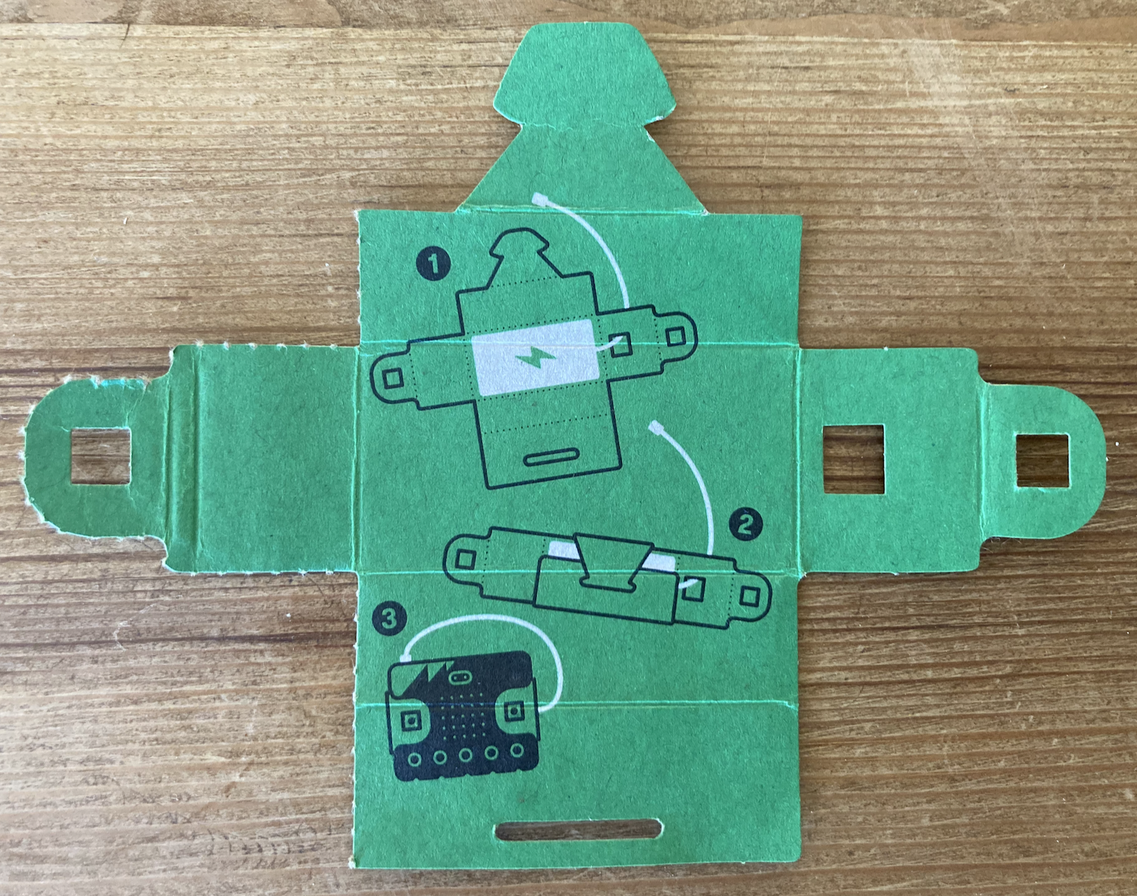 Miniatura 4 do modelo 3D Microbit battery holder