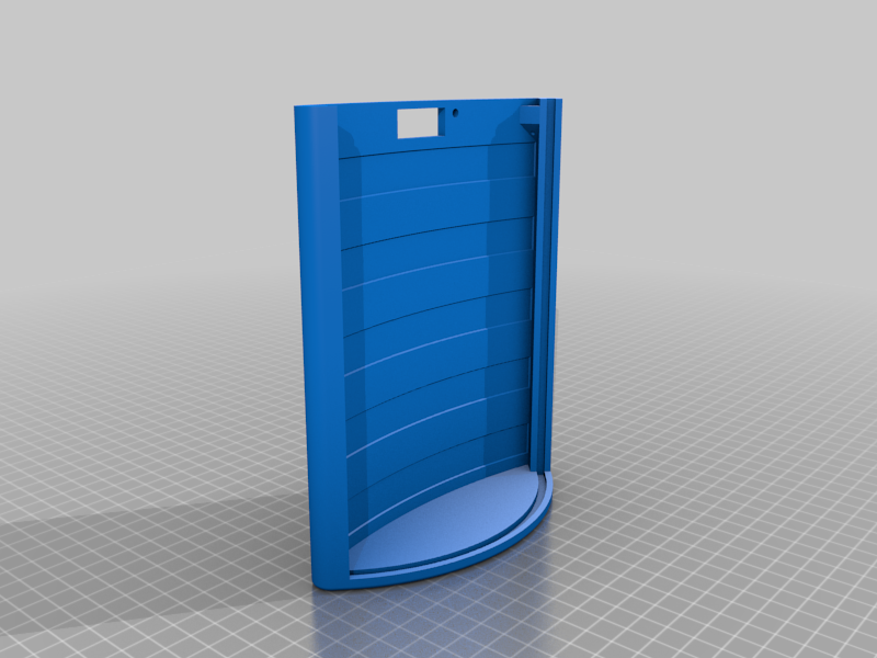 Miniatura 5 do modelo 3D Lithophane lamp